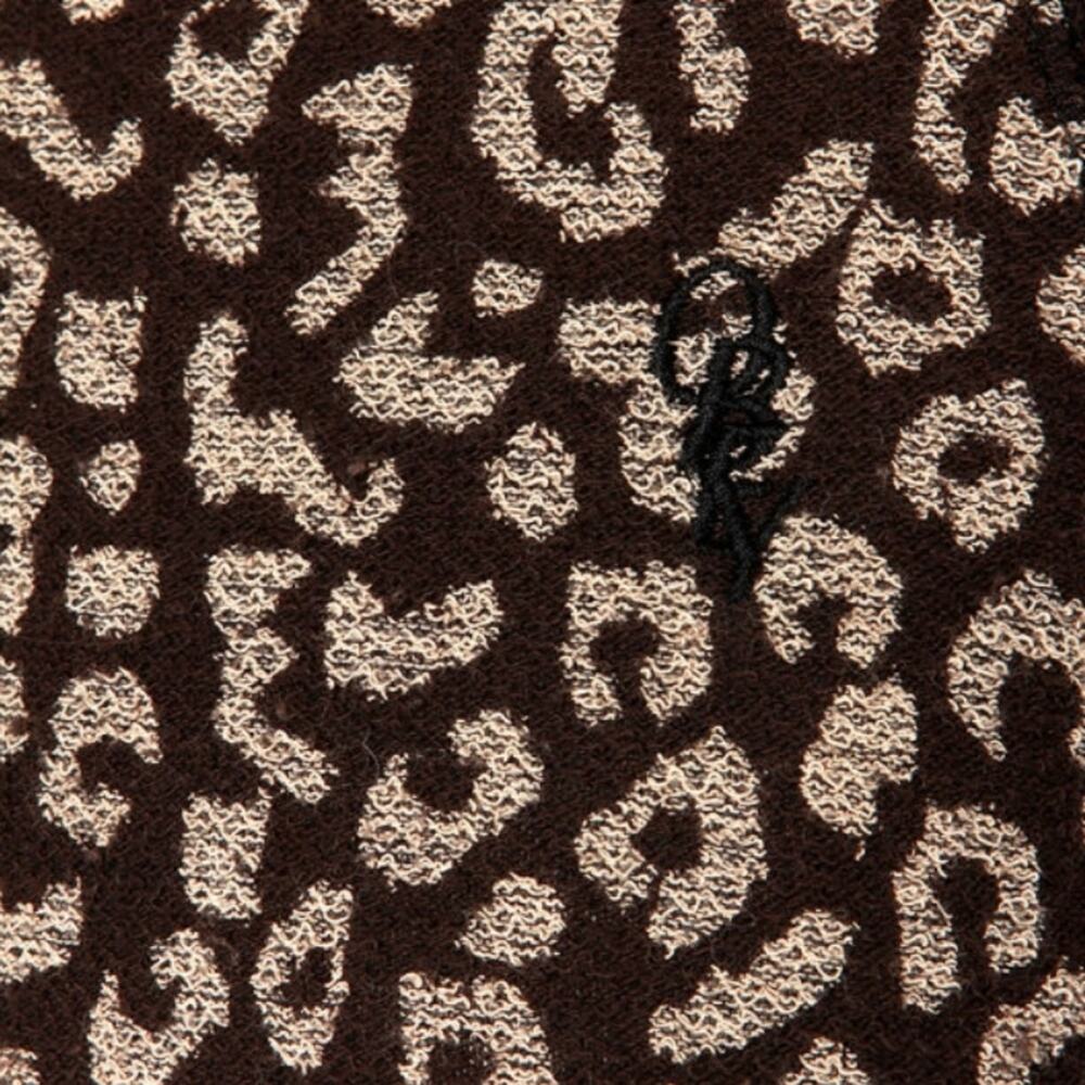 Obey Echo Mountain Leopard Print Lightweight Swea… - image 6